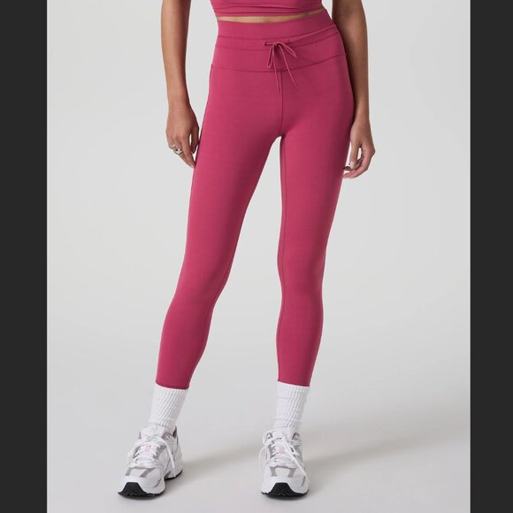 Vuori Pants - Vuori Daily Form Leggings Women's Sz XS Pinot Pink Drawstring Pants Compression